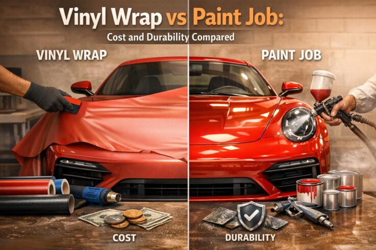 Vinyl Wrap vs Paint Job: Cost and Durability Compared